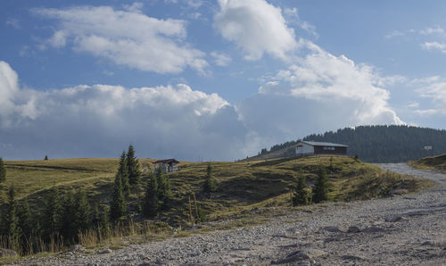 Panoramic view of landscape against sky