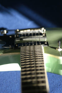 Close-up of guitar