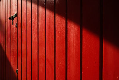 Full frame shot of wooden wall