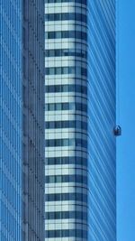 Low angle view of modern buildings against sky