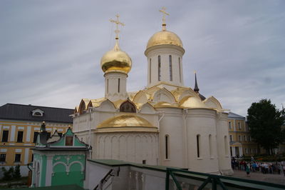 Low angle view of cathedral against sky