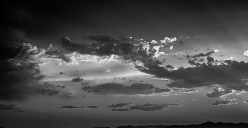 Low angle view of sky