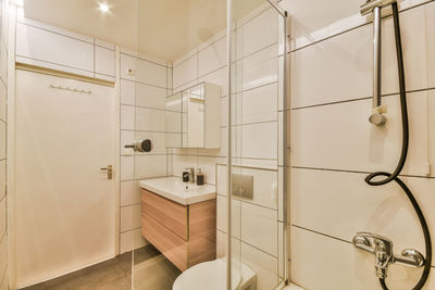 Interior of bathroom