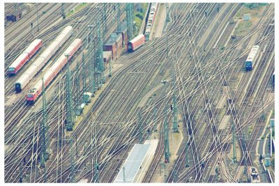 View of railroad tracks