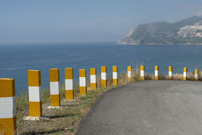 Mediterranean with scenic ocean view