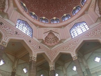 Low angle view of ceiling of building