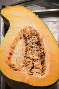 Close-up of pumpkin