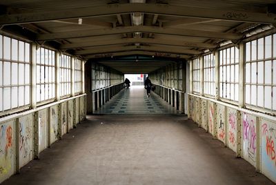 Corridor of building