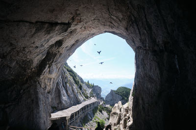 Scenic view of mountains