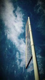 Low angle view of cloudy sky