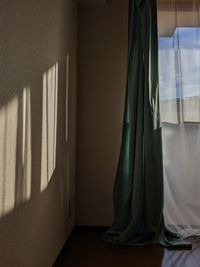 Shadow of window on wall at home