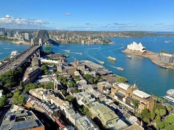 Sydney harbour bridge and opera house 