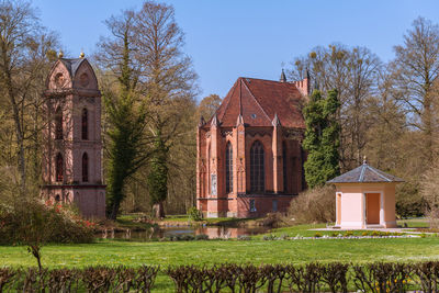 Exterior of old building