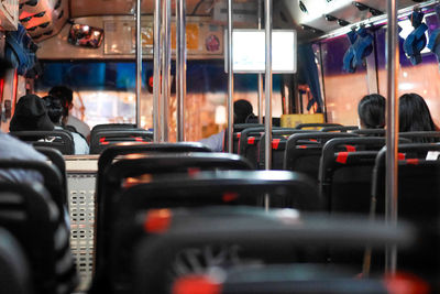 People sitting in bus