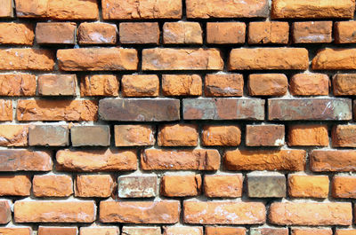 Full frame shot of brick wall