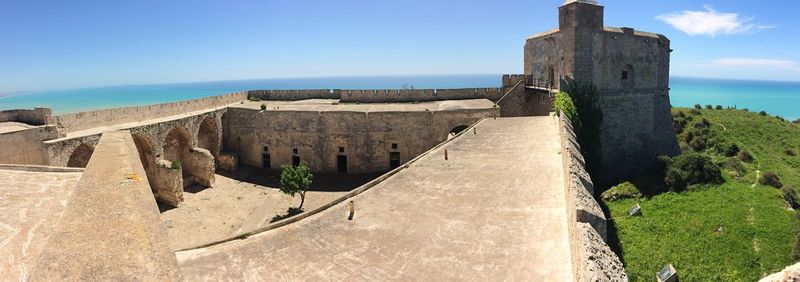 View of fort against the sky