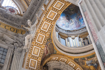 Low angle view of cathedral