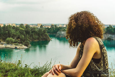Zakrzówek lake in krakow.