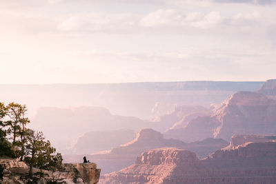 Scenic view of grand canyon