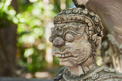 Close-up of buddha statue