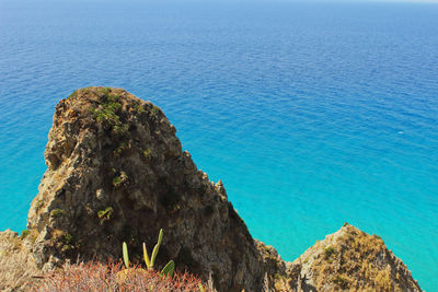 Rock formations on sea shore