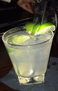 Close-up of drink on table