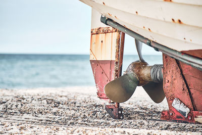 Boat on beach