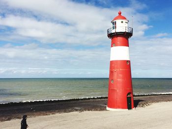 Lighthouse on beach