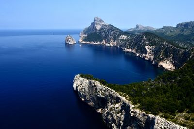 Scenic view of mountains