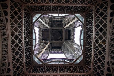Low angle view of ceiling of building