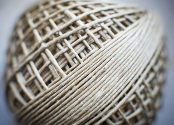 Close-up of wicker basket