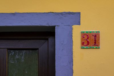 Close-up of wall