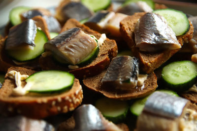Full frame shot of food