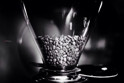 Close-up of object on table