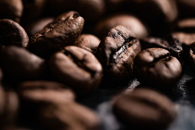 Detail shot of coffee beans