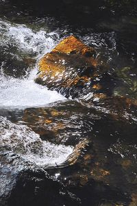 Full frame shot of wet window