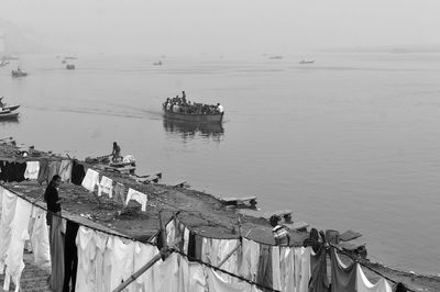 Boat on ganges