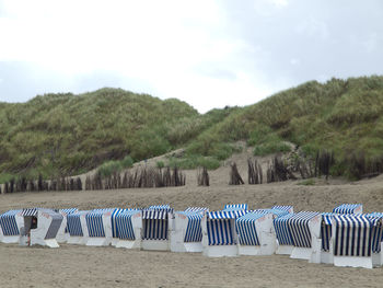 The beach of norderney in germany