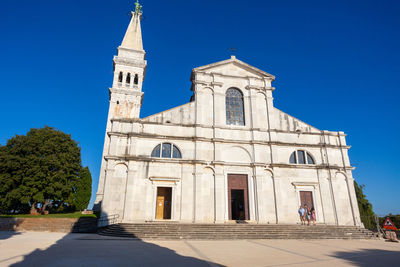 The basilica in rovinj town, istra, croatia