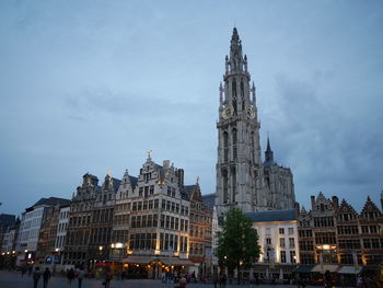 Antwerp at night