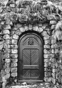 Entrance of old building