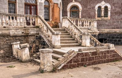 Staircase of old building