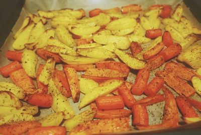 Close-up of potatoes