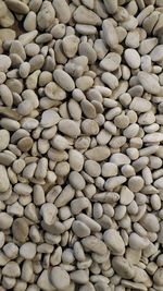 Full frame shot of pebbles