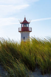 Lighthouse against sky