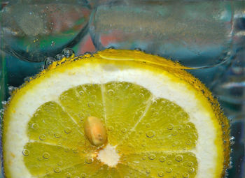 Close-up of lemon