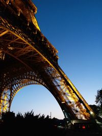 Low angle view of bridge