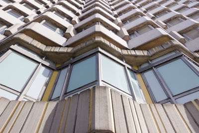 Low angle view of building against sky