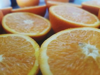 Close-up of orange slices