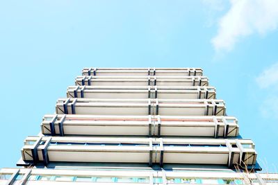 Low angle view of building against sky